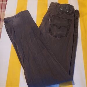 Levi's Men's Dark Gray Slim Jeans